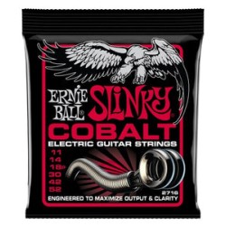 Ernie Ball Encordadura "Burly Slinky" 2716, Guitarra Eléctrica, Cobalt 0.011-0.052