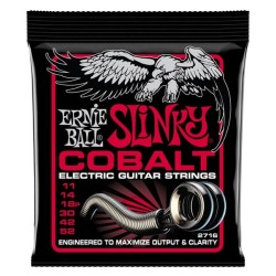 Ernie Ball Encordadura "Burly Slinky" 2716, Guitarra Eléctrica, Cobalt 0.011-0.052