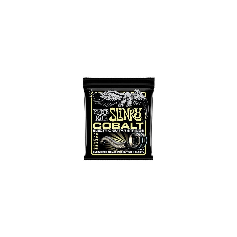 Ernie Ball Encordadura "Mammoth Slinky" 2714, Guitarra Eléctrica, Cobalt 0.012-0.62