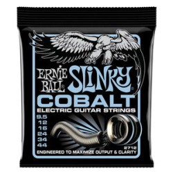 Ernie Ball Encordadura "Primo Slinky" 2712, Guitarra Eléctrica, Cobalt 0.095-0.044