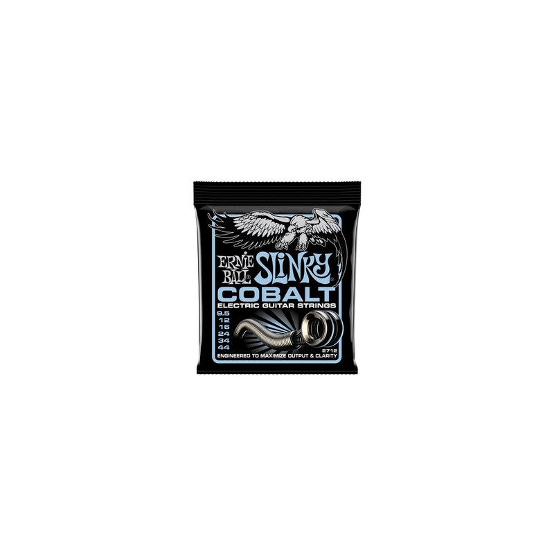 Ernie Ball Encordadura "Primo Slinky" 2712, Guitarra Eléctrica, Cobalt 0.095-0.044