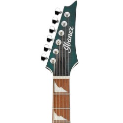 Ibanez Guitarra Electroacústica Gris Transparente/Sombreado Verde Esmeralda ALT30FM-EDB, Serie Altstar