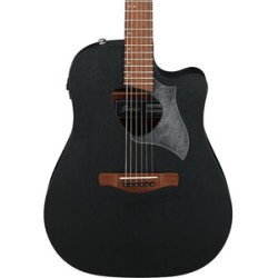 Ibanez Guitarra Electroacústica Negro Mate ALT20-WK, Serie Altstar
