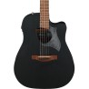 Ibanez Guitarra Electroacústica Negro Mate ALT20-WK, Serie Altstar