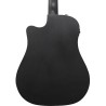 Ibanez Guitarra Electroacústica Negro Mate ALT20-WK, Serie Altstar