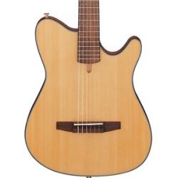 Ibanez Guitarra Electroacústica Natural Mate FRH10N-NTF, Serie FRH