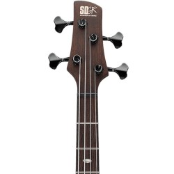 Ibanez Bajo Eléctrico Café Sombreado Mate SR1350B-DUF con Funda, SR Premium
