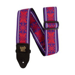 Ernie Ball Tahalí­ Jacquard 5330 Royal Flush Red