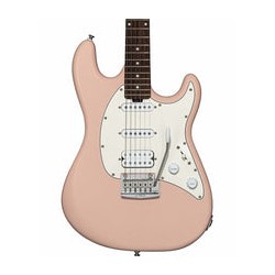“Exclusiva en Veerkamp Online” Sterling by Music Man Guitarra Eléctrica CT50HSS-PBPS-R2 Rosa Pastel Mate, Cutlass