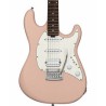 “Exclusiva en Veerkamp Online” Sterling by Music Man Guitarra Eléctrica CT50HSS-PBPS-R2 Rosa Pastel Mate, Cutlass
