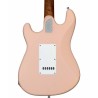 “Exclusiva en Veerkamp Online” Sterling by Music Man Guitarra Eléctrica CT50HSS-PBPS-R2 Rosa Pastel Mate, Cutlass