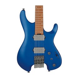 Ibanez Guitarra Eléctrica Azul Mate Q52-LBM con Funda, Serie Q