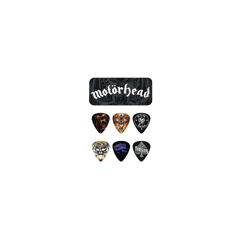 Dunlop Puas Motörhead MHPT03 con 6pzas y Estuche