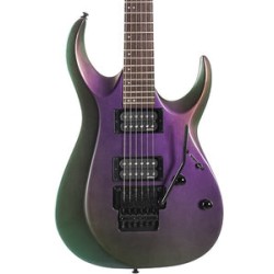 Cort Guitarra Eléctrica Morado Tornasol X300 FPU, Serie X