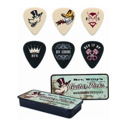 Dunlop Puas Rev. Willy's Mexican Lottery Brand RWT02M con 6pzas y Estuche