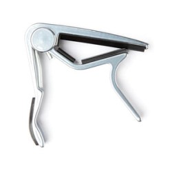Dunlop Capo Para Guitarra Acústica 84FN Niquelado Plano Trigger