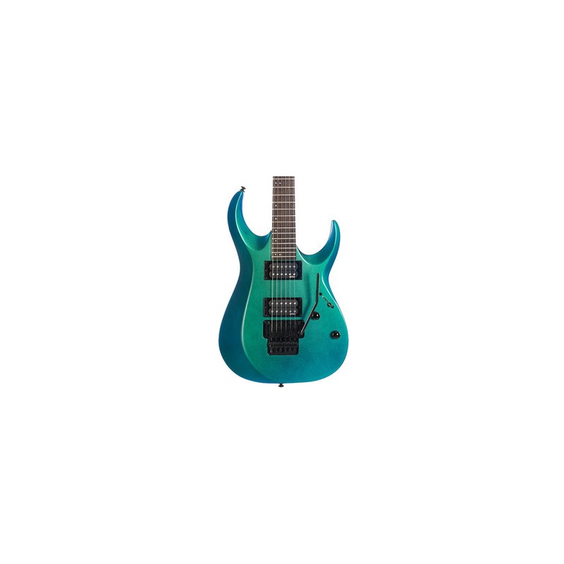Cort Guitarra Eléctrica Azul Tornasol X300 FBL, Serie X