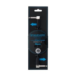 Ibanez Cable 12cm Negro SI04PR Angulado/Angulado