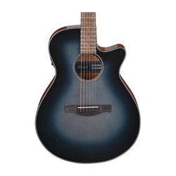 Ibanez Guitarra Electroacústica Azul Sombreado AEG50-IBH, Serie AEG