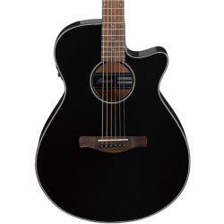 Ibanez Guitarra Electroacústica Negra AEG50-BK, Serie AEG