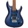 Ibanez Guitarra Eléctrica Azul/Negro Sombreado SA360NQM-SPB, Serie SA