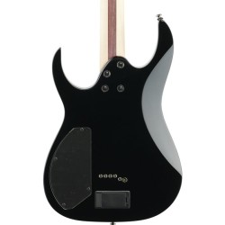 Ibanez Guitarra Eléctrica Negra RGIB21-BK Baritone, Serie RG Iron Label