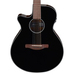 Ibanez Guitarra Electroacústica Negra AEG50L-BKH AEG Zurda