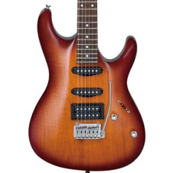 Ibanez Guitarra Eléctrica Natural Sombreado Marrón GSA60-BS, GIO SA