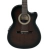Ibanez Guitarra Electroacústica Sombreada GA35TCE-DVS, Serie Clásica