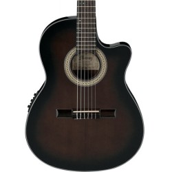 Ibanez Guitarra Electroacústica Sombreada GA35TCE-DVS, Serie Clásica