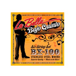 La Bella Encordadura Para Bajo Quinto 10 Cuerdas BX100