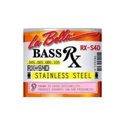 La Bella Encordadura Para Bajo Eléctrico Acero 0.045-0.105 RX-S4D RX