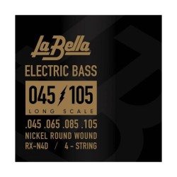 La Bella Encordadura Para Bajo Eléctrico Niquel 0.045-0.105 RX-N4D RX