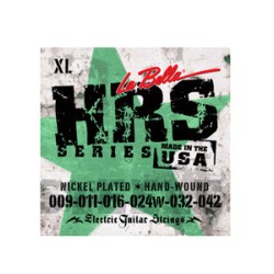 La Bella Encordadura Para Guitarra Eléctrica Extra Ligera HRS-XL Hard Rockin