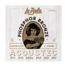 La Bella Encordadura Para Guitarra Acústica Bronce Fosforado 0.011-0.052 7GPCL Custom Light