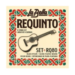 La Bella Encordadura Para Requinto 6 Cuerdas RQ80