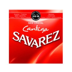 Savarez Encordadura Para Guitarra Clásica (Tensión Normal) 510CR Cristal Cantiga