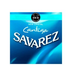 Savarez Encordadura Para Guitarra Clásica (Tensión Alta) 510CJ Cristal Cantiga