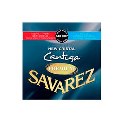 Savarez Encordadura Para Guitarra Clásica (Tensión Mixta) 510CRJP New Cristal Cantiga Premium