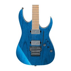 “Exclusiva en Veerkamp Online” Ibanez Guitarra Eléctrica Azul Transparente RG5120M-FCN con Estuche, RG Prestige
