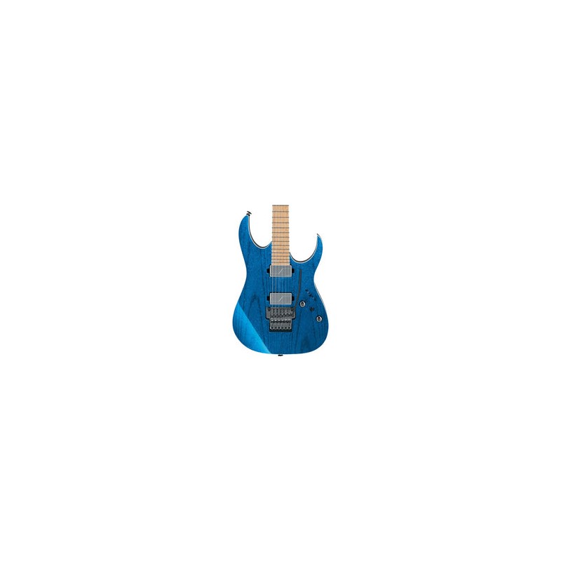 “Exclusiva en Veerkamp Online” Ibanez Guitarra Eléctrica Azul Transparente RG5120M-FCN con Estuche, RG Prestige