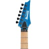 “Exclusiva en Veerkamp Online” Ibanez Guitarra Eléctrica Azul Transparente RG5120M-FCN con Estuche, RG Prestige