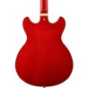 Ibanez Guitarra Eléctrica 12 Cuerdas Rojo Transparente AS7312-TCD, Serie Artcore