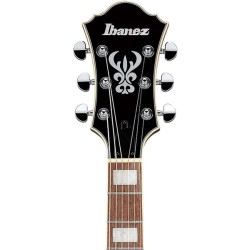 Ibanez Guitarra Eléctrica Rojo Sombreado Transparente AF75-TRS, Serie Artcore