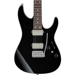 Ibanez Guitarra Eléctrica Negra AZ42P1-BK con Funda, AZ Premium