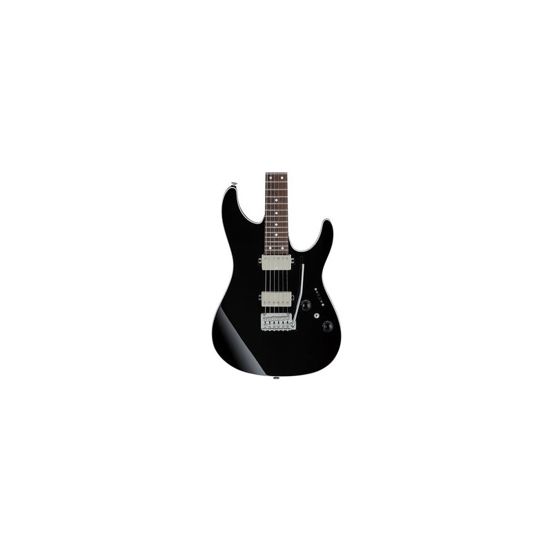 Ibanez Guitarra Eléctrica Negra AZ42P1-BK con Funda, AZ Premium