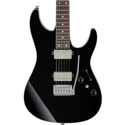 Ibanez Guitarra Eléctrica Negra AZ42P1-BK con Funda, AZ Premium