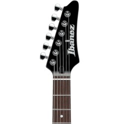 Ibanez Guitarra Eléctrica Negra AZ42P1-BK con Funda, AZ Premium