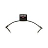 Ernie Ball Cable Estéreo Flat Ribbon 6408 Negro 0.1524 Mts. Angulado/Angulado, 1pza