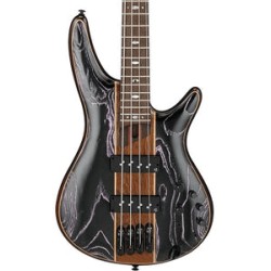 Ibanez Bajo Eléctrico Negro Veteado SR1300SB-MGL con Funda, SR Premium